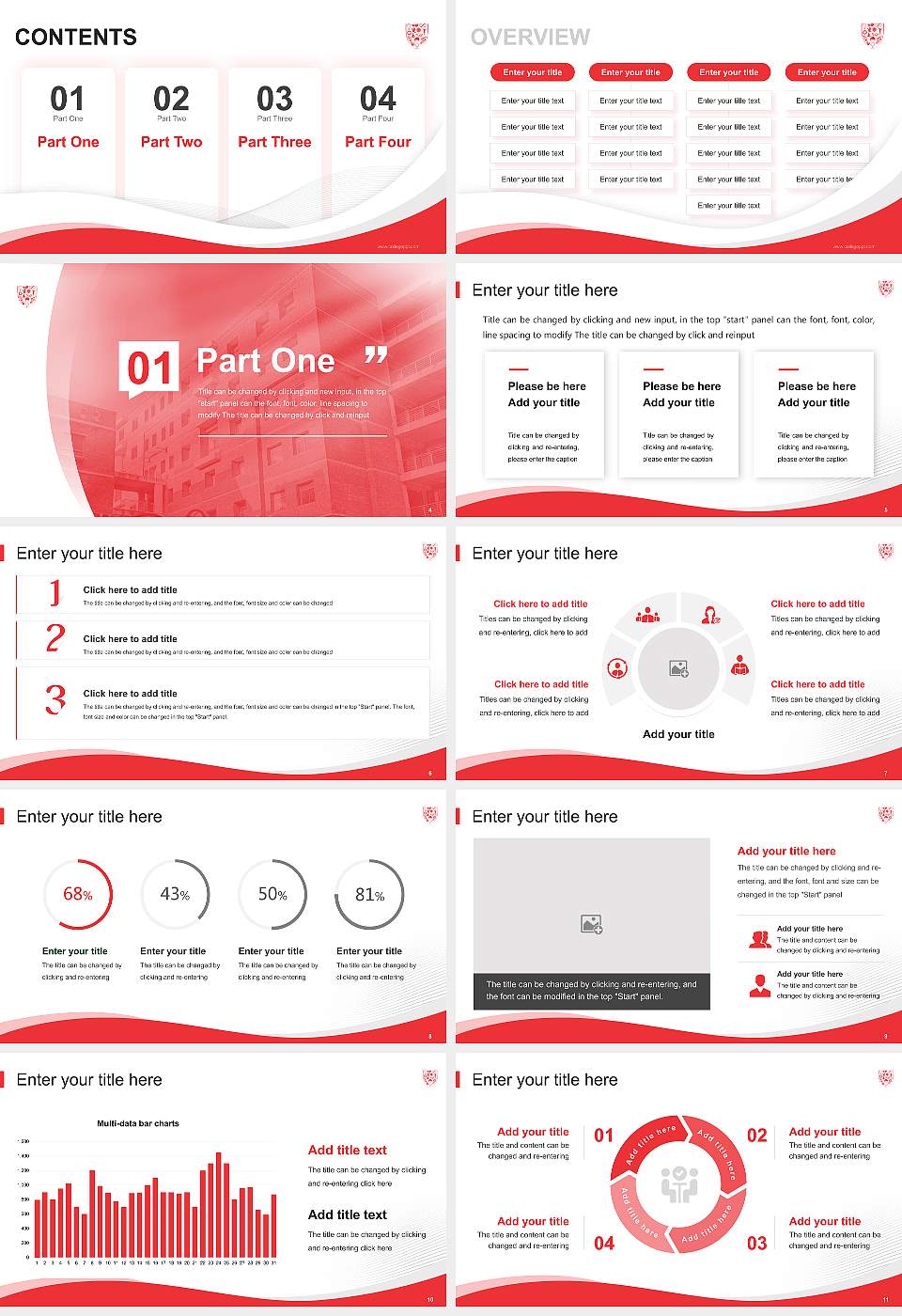 J.E.C.R.C. University Lecture Sharing and Networking Event PPT Template16:9 ratio PPT effect preview image2