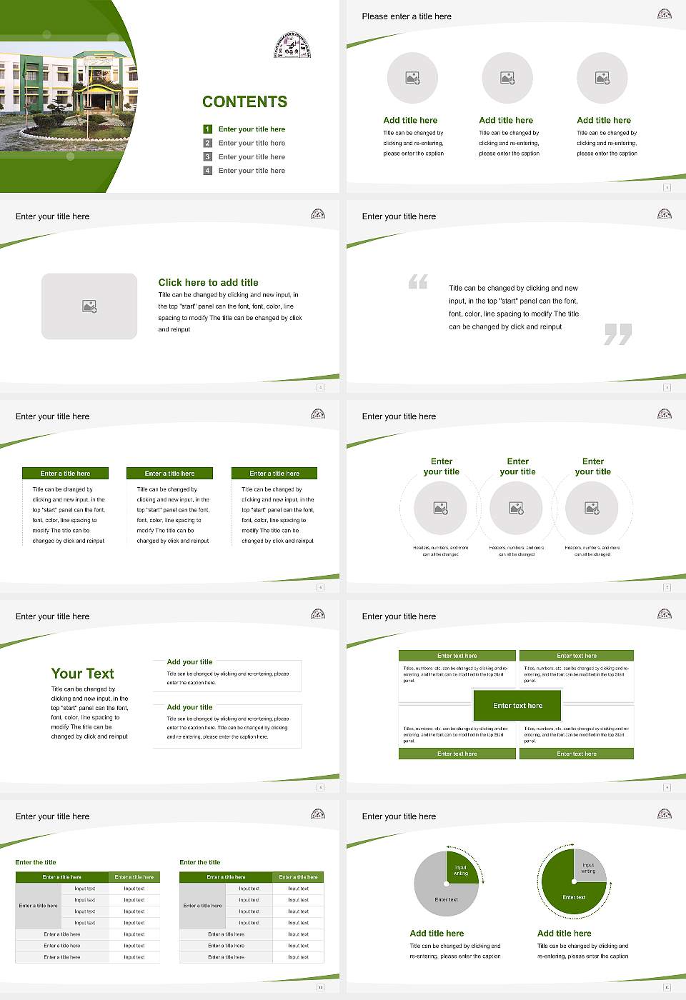 Uttar Banga Krishi Vishwavidyalaya Course/Courseware Creation PPT Template16:9 ratio PPT effect preview image2