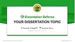 Punjab Agricultural University Scriptieverdediging PPT-sjabloon