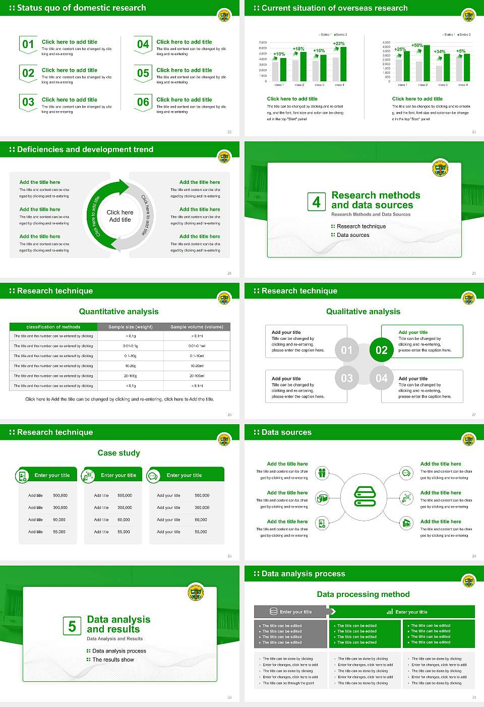 Punjab Agricultural University Graduation Thesis Defense PPT Template16:9 ratio PPT effect preview image4