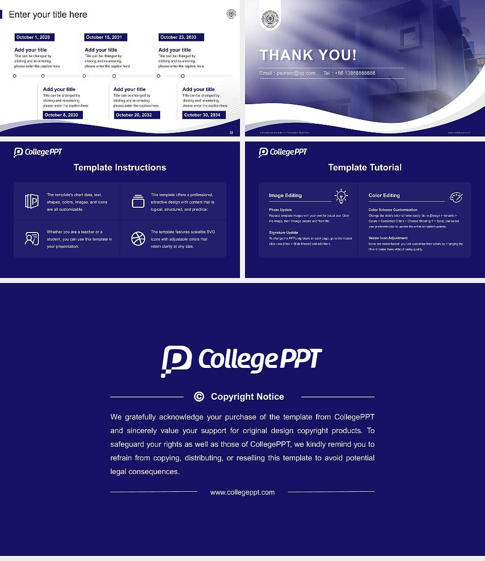 International Institute for Population Sciences Lecture Sharing and Networking Event PPT Template16:9 ratio PPT effect preview image4