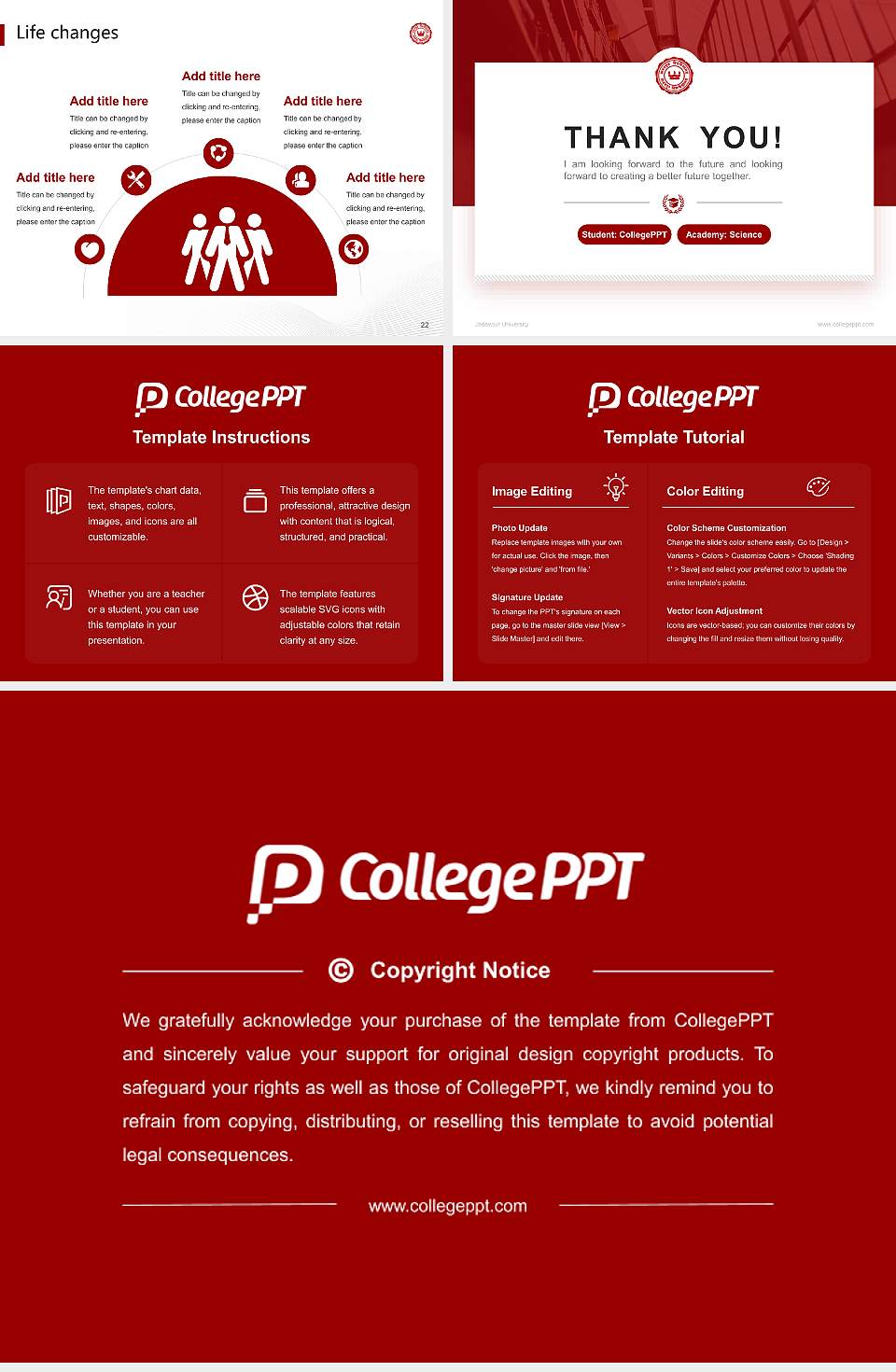 Jadavpur University National Scholarship Defense PPT Template4:3 ratio PPT effect preview image4