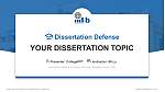 International Institute of Information Technology, Bangalore Graduation Thesis Defense PPT Template