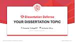 J.E.C.R.C. University Disputation Powerpoint Vorlage