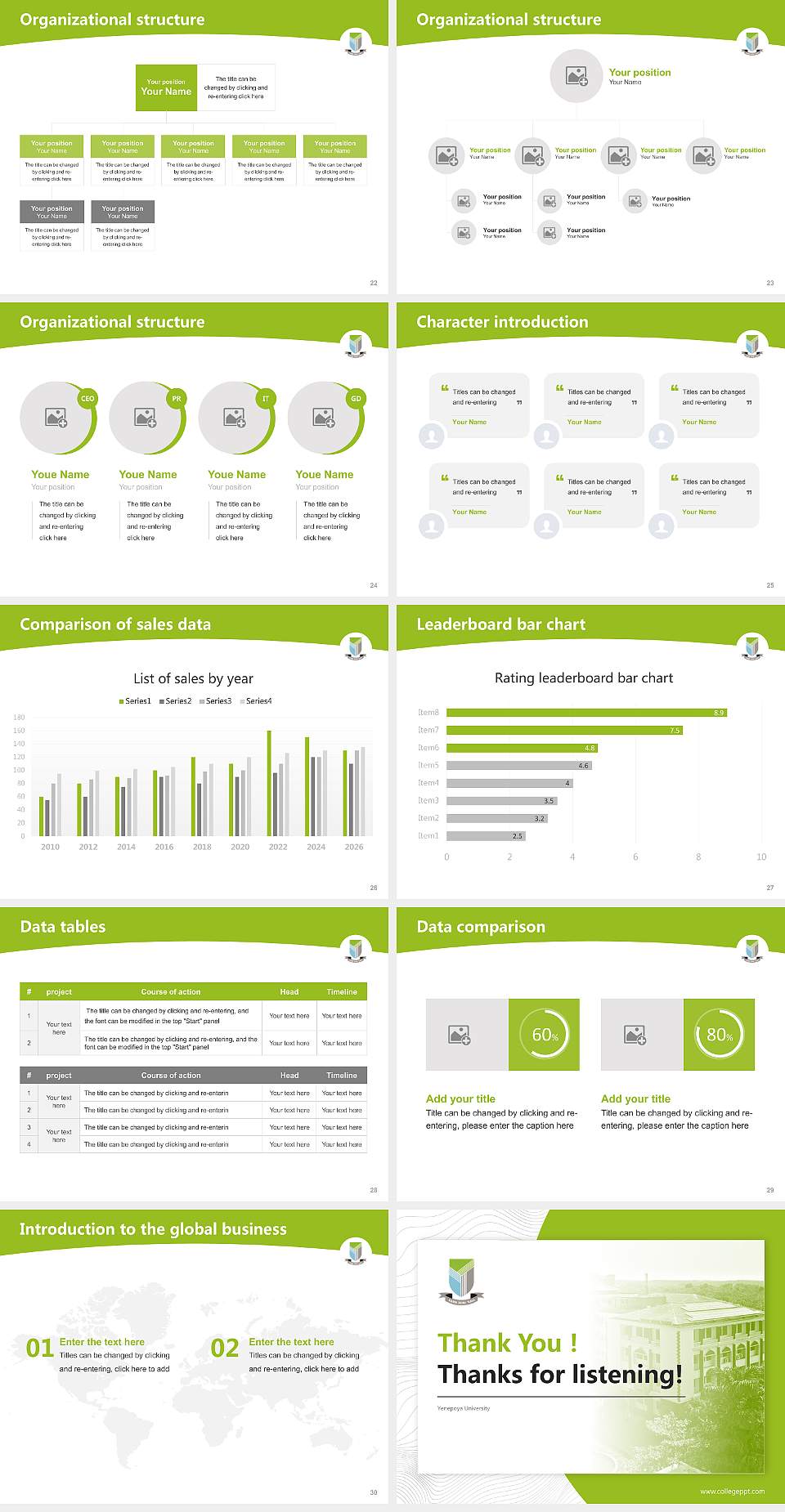 Yenepoya University Academic Presentation/Research Findings Report PPT Template4:3 ratio PPT effect preview image4
