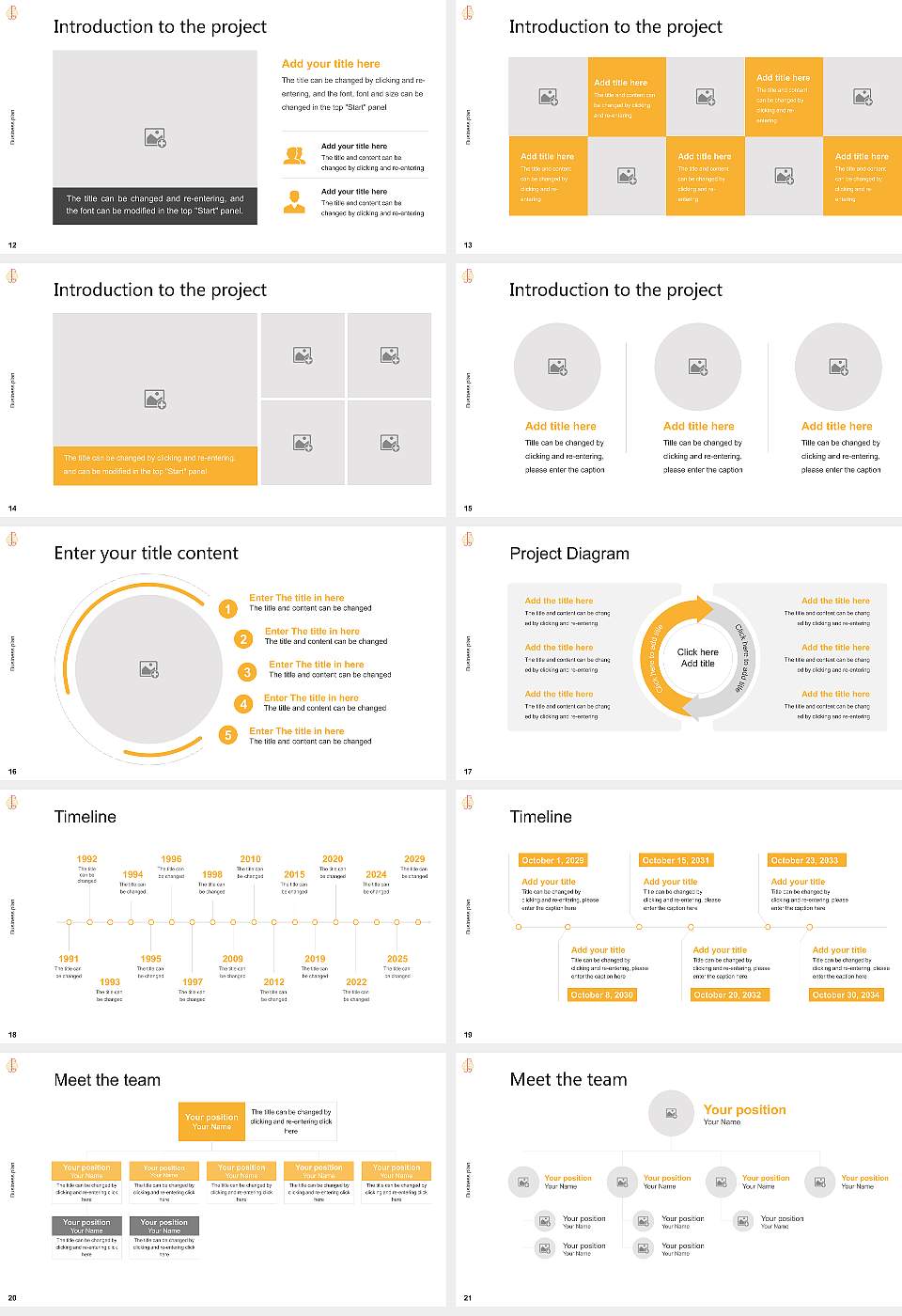 J.G. University Competition/Entrepreneurship Contest PPT Template16:9 ratio PPT effect preview image3