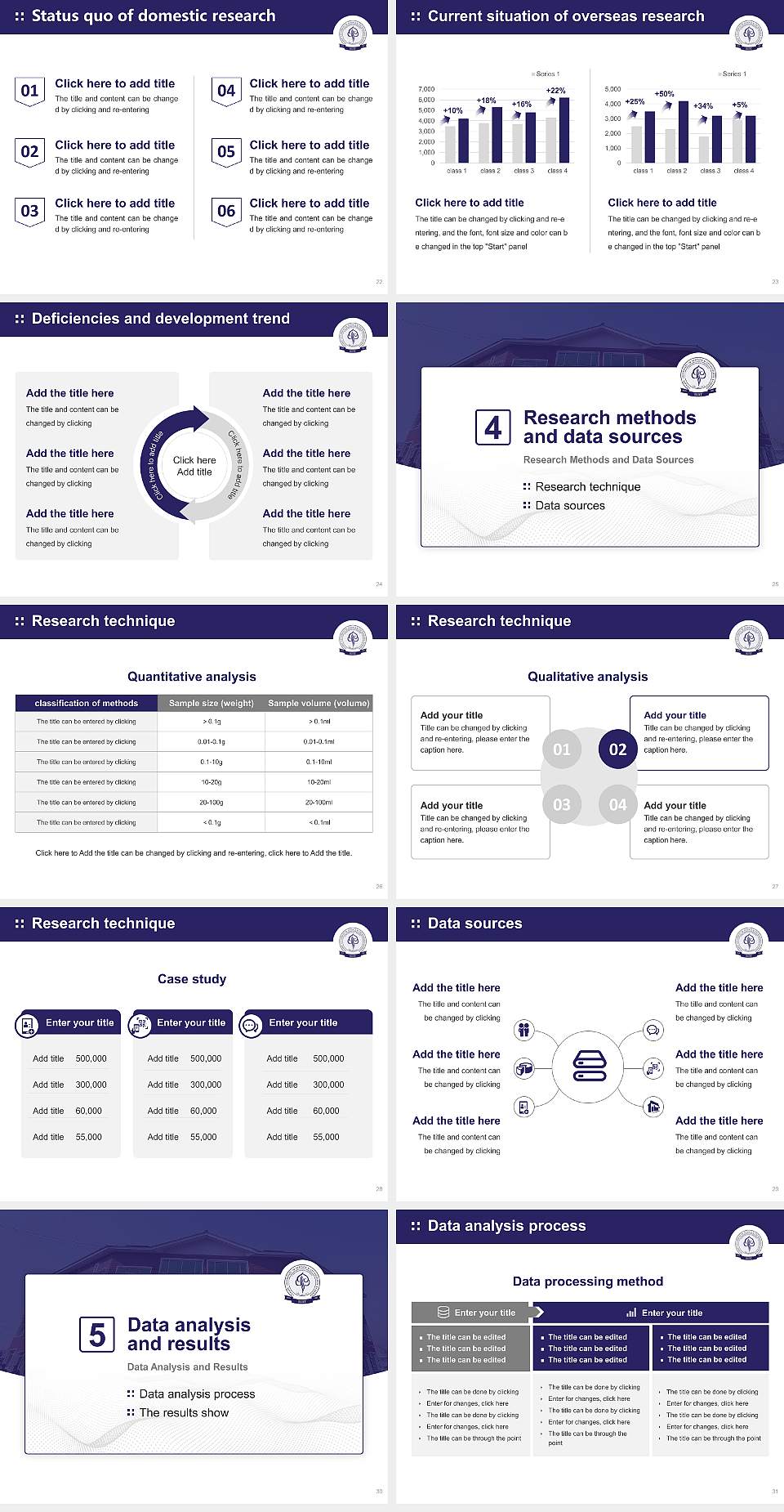 Islamic University of Science & Technology University Graduation Thesis Defense PPT Template4:3 ratio PPT effect preview image4