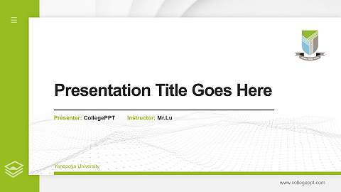 Yenepoya University Thesis Proposal/Graduation Defense PPT Template