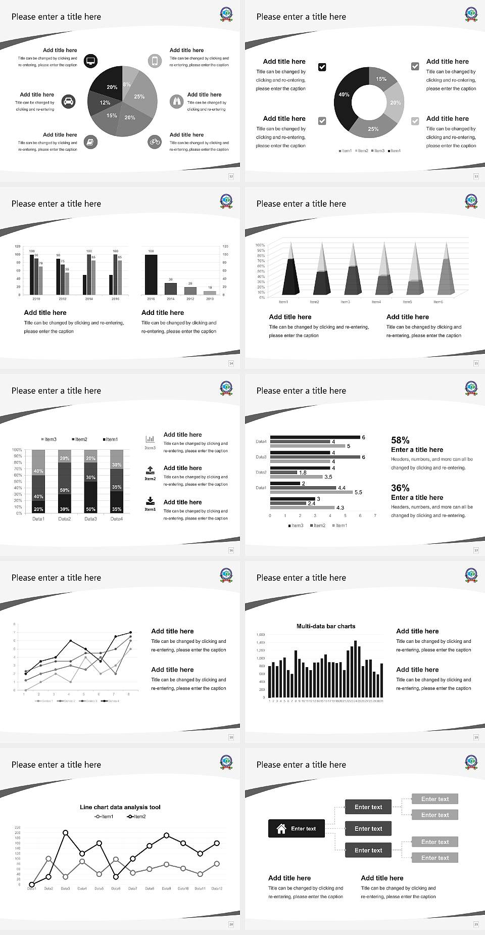 Institute of Chemical Technology Course/Courseware Creation PPT Template4:3 ratio PPT effect preview image3