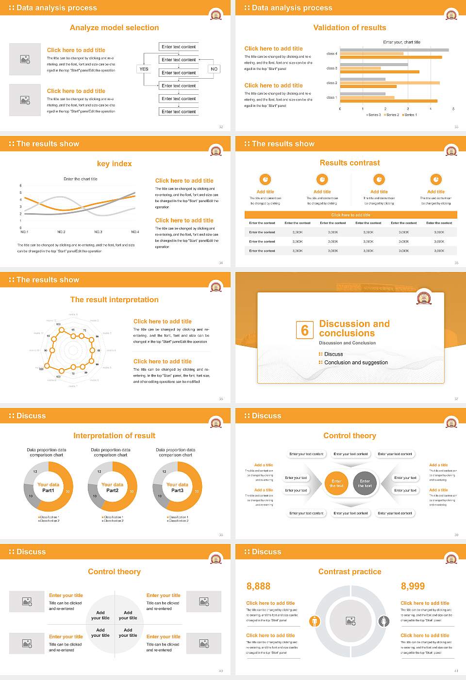 Jagadguru Ramanandacharya Rajasthan Sanskrit University Graduation Thesis Defense PPT Template16:9 ratio PPT effect preview image5