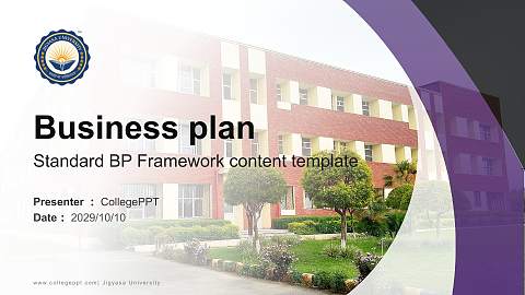 Jigyasa University Competition/Entrepreneurship Contest PPT Template