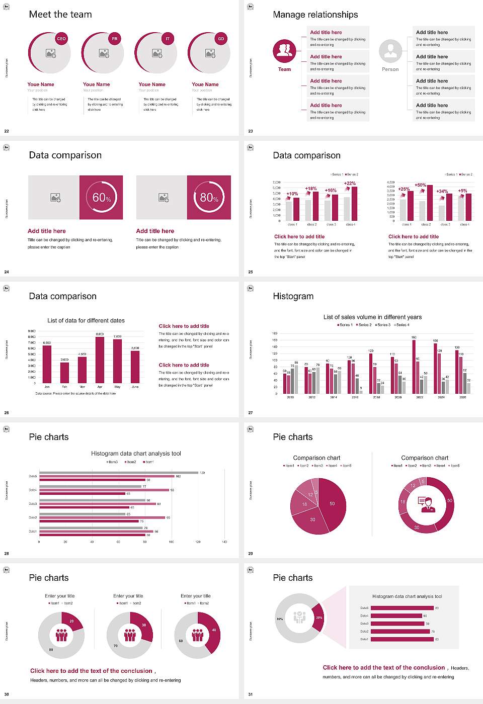 ITM-Vocational University Competition/Entrepreneurship Contest PPT Template16:9 ratio PPT effect preview image4