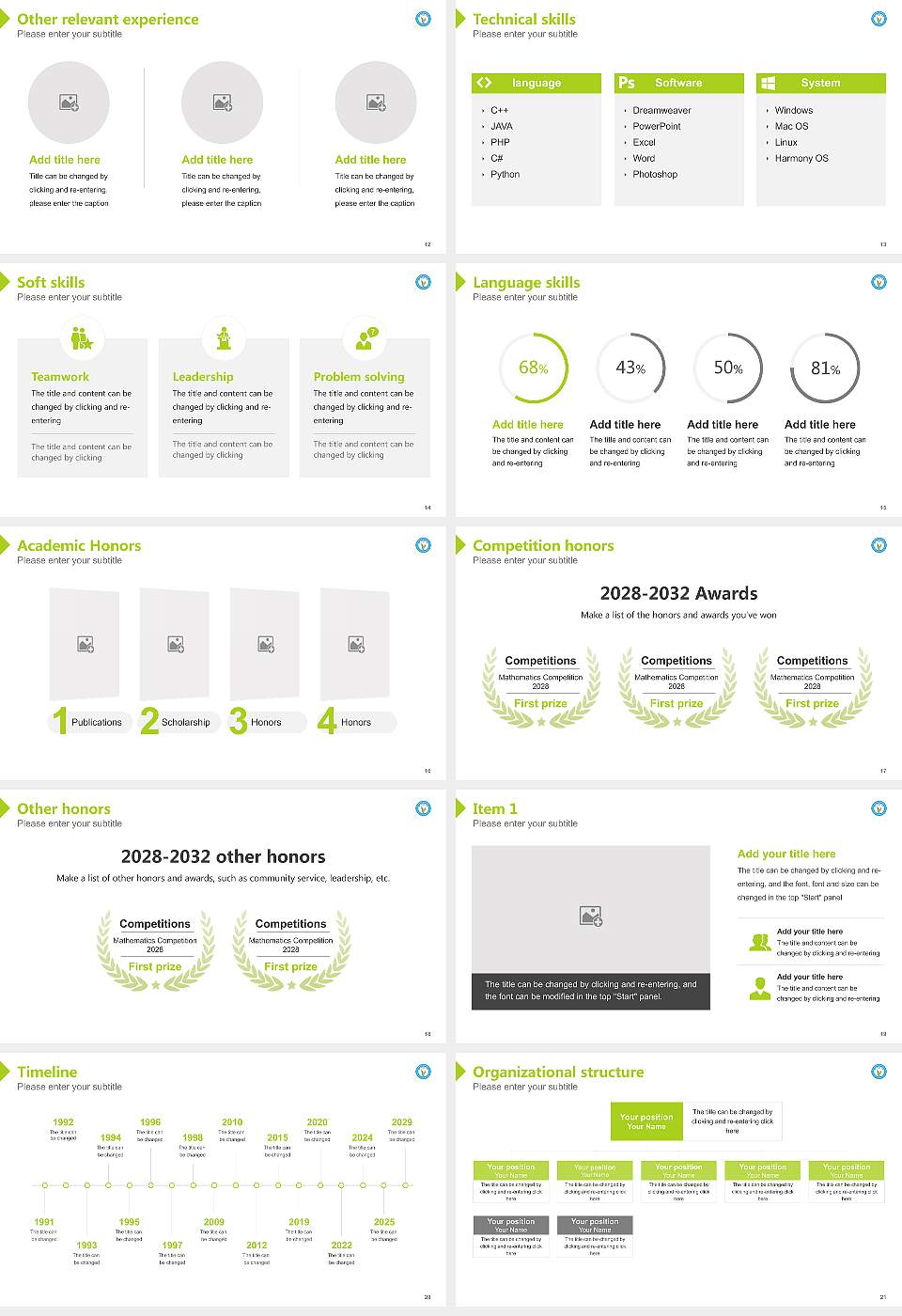 Indira Gandhi Krishi Vishwavidyalaya Resume PPT Template16:9 ratio PPT effect preview image3