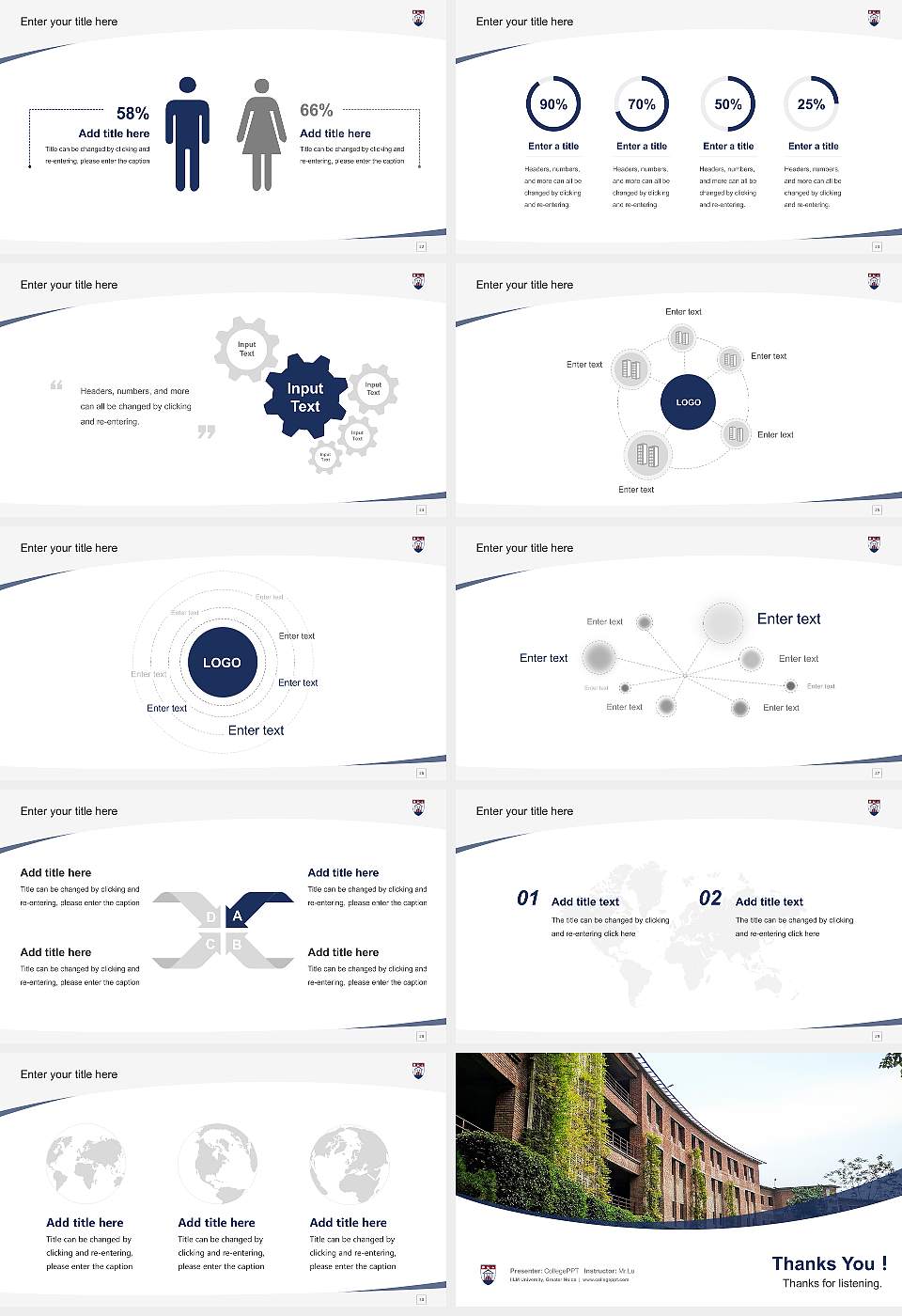 IILM University, Greater Noida Course/Courseware Creation PPT Template16:9 ratio PPT effect preview image4