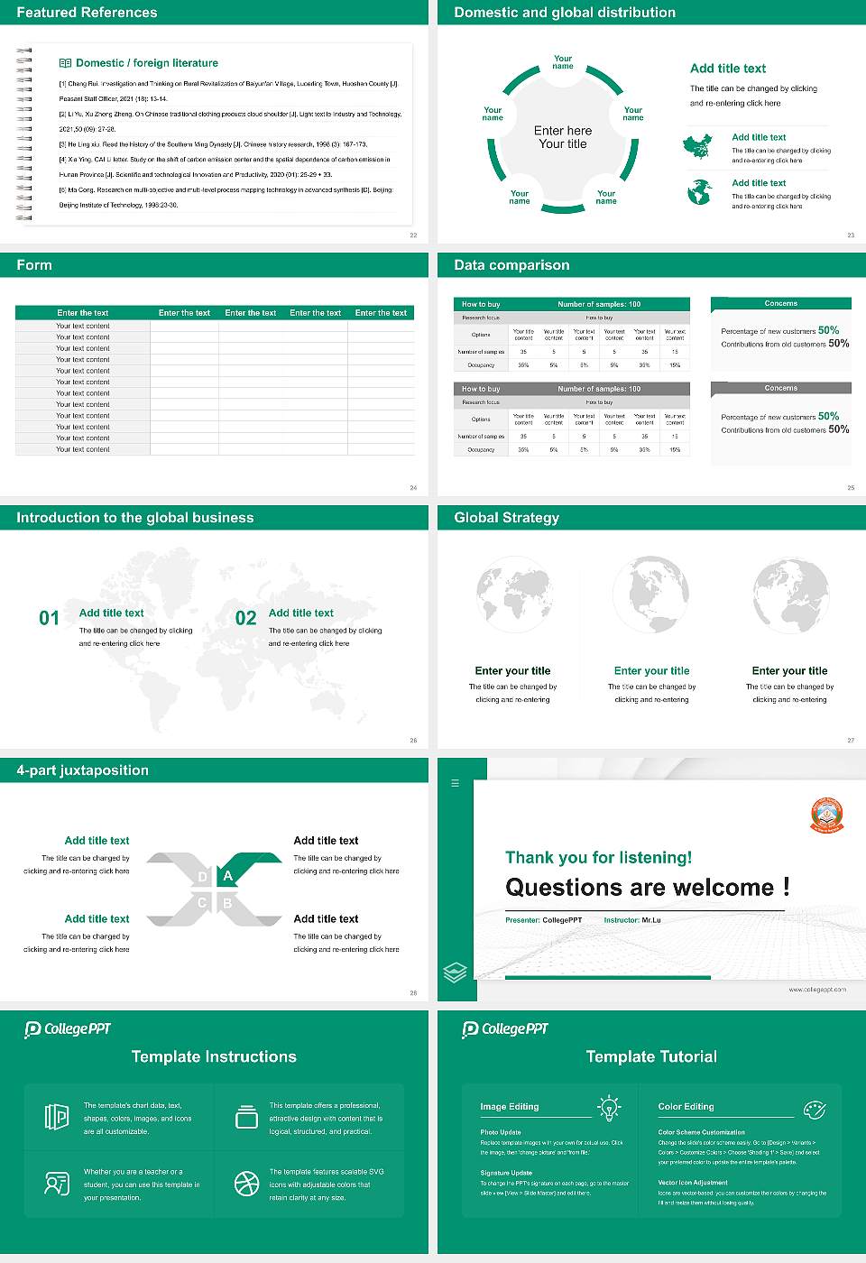Indira Gandhi University Thesis Proposal/Graduation Defense PPT Template16:9 ratio PPT effect preview image4