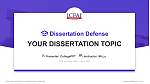 ICFAI University, Jaipur学位論文弁論PPTテンプレート