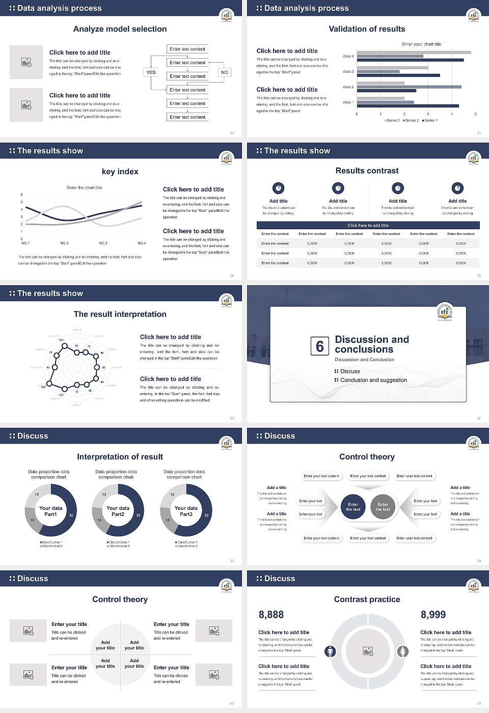 Indian Institute of Teacher Education Graduation Thesis Defense PPT Template16:9 ratio PPT effect preview image5