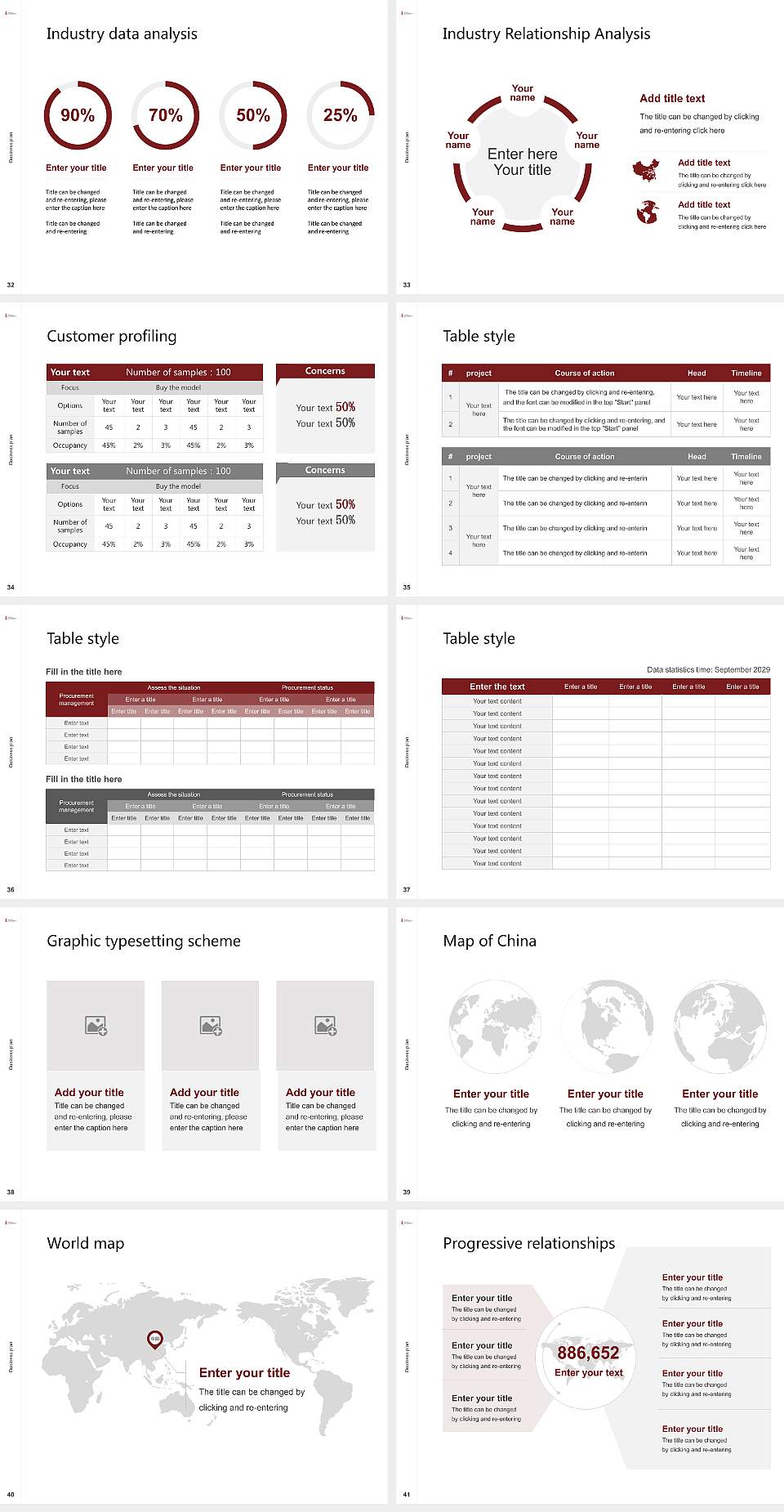 Indus University Competition/Entrepreneurship Contest PPT Template4:3 ratio PPT effect preview image5