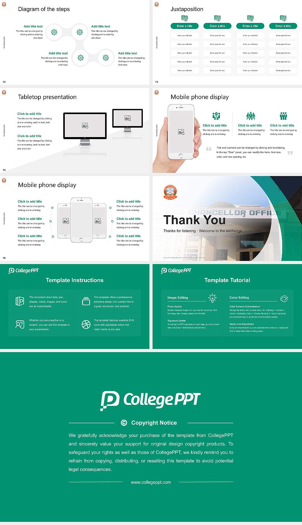 Indira Gandhi University Competition/Entrepreneurship Contest PPT Template16:9 ratio PPT effect preview image9