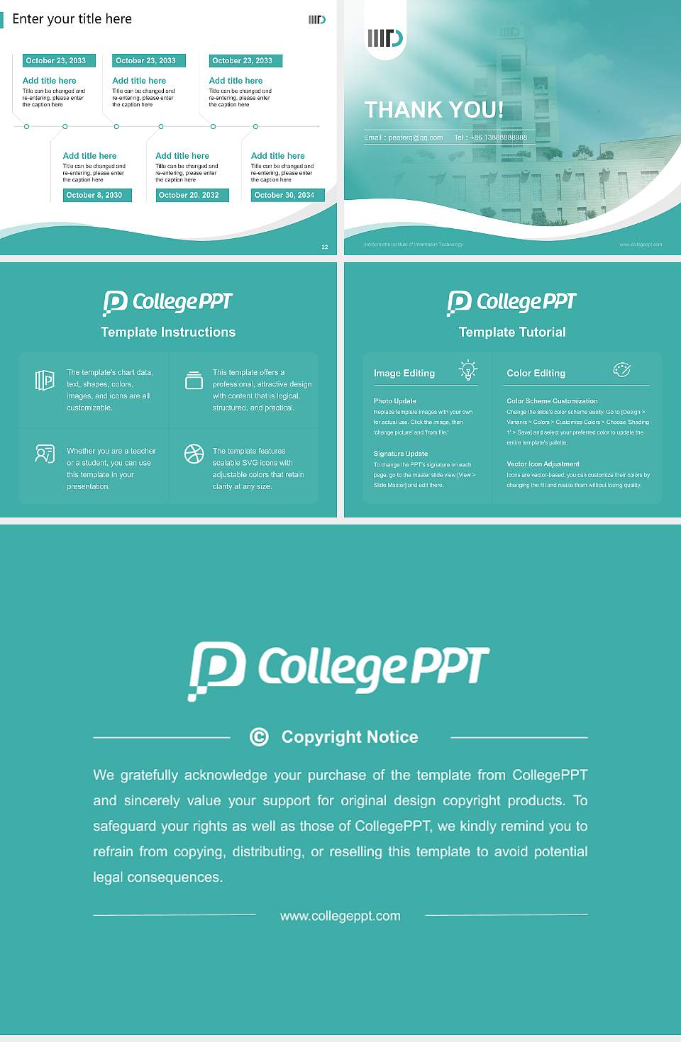 Indraprastha Institute of Information Technology Lecture Sharing and Networking Event PPT Template4:3 ratio PPT effect preview image4