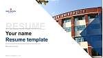 IMS Unison University Resume PPT Template