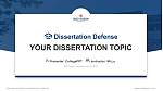 IMS Unison University Graduation Thesis Defense PPT Template