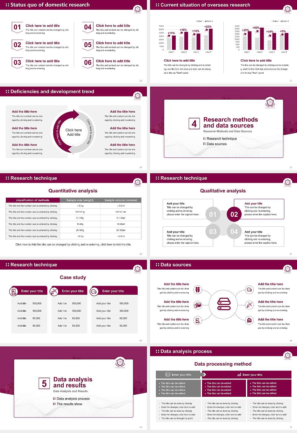 Institute of Advanced Research Graduation Thesis Defense PPT Template16:9 ratio PPT effect preview image4
