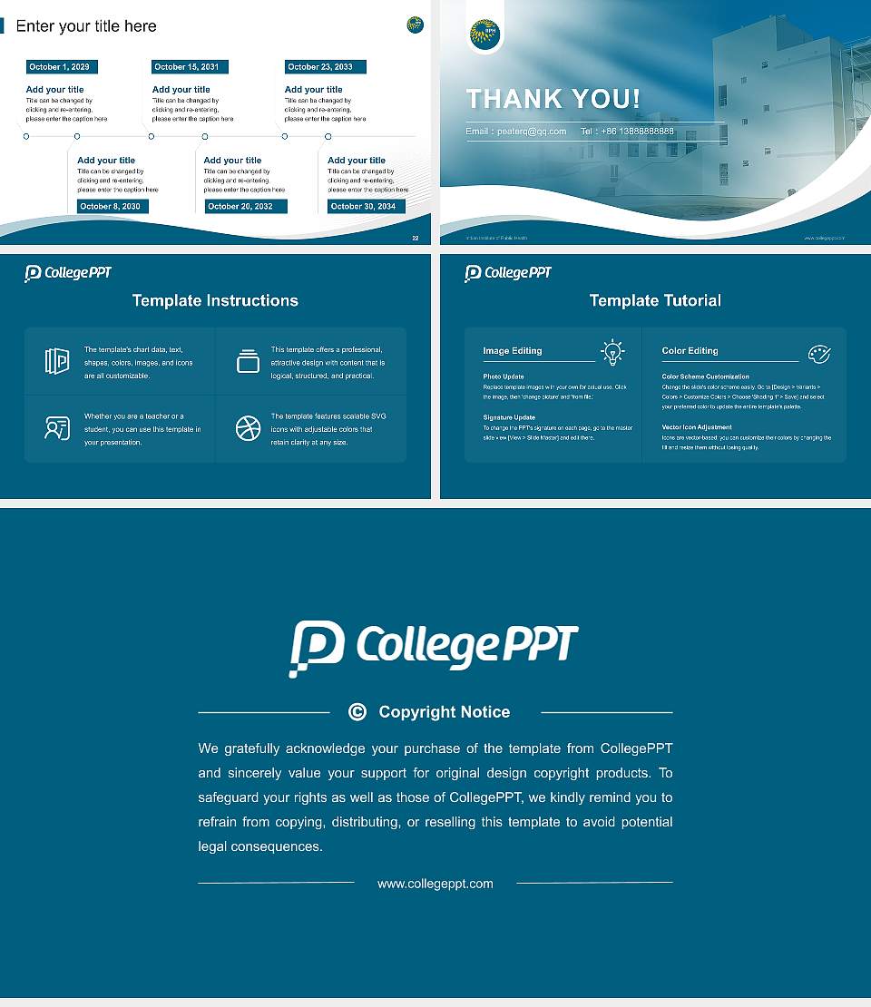 Indian Institute of Public Health Lecture Sharing and Networking Event PPT Template16:9 ratio PPT effect preview image4