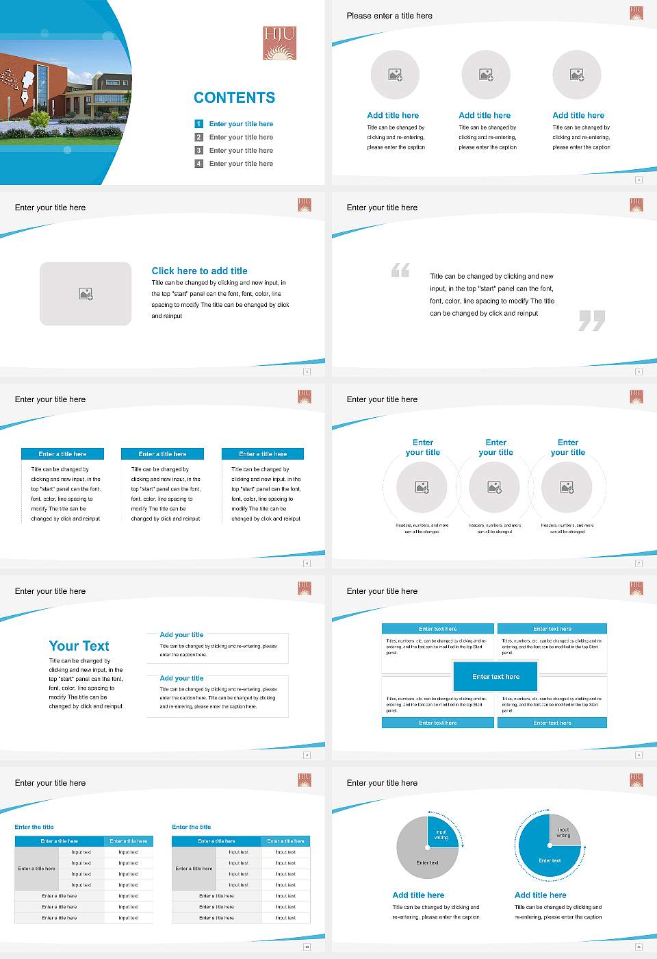 Haridev Joshi University of Journalism and Mass Communication Course/Courseware Creation PPT Template16:9 ratio PPT effect preview image2