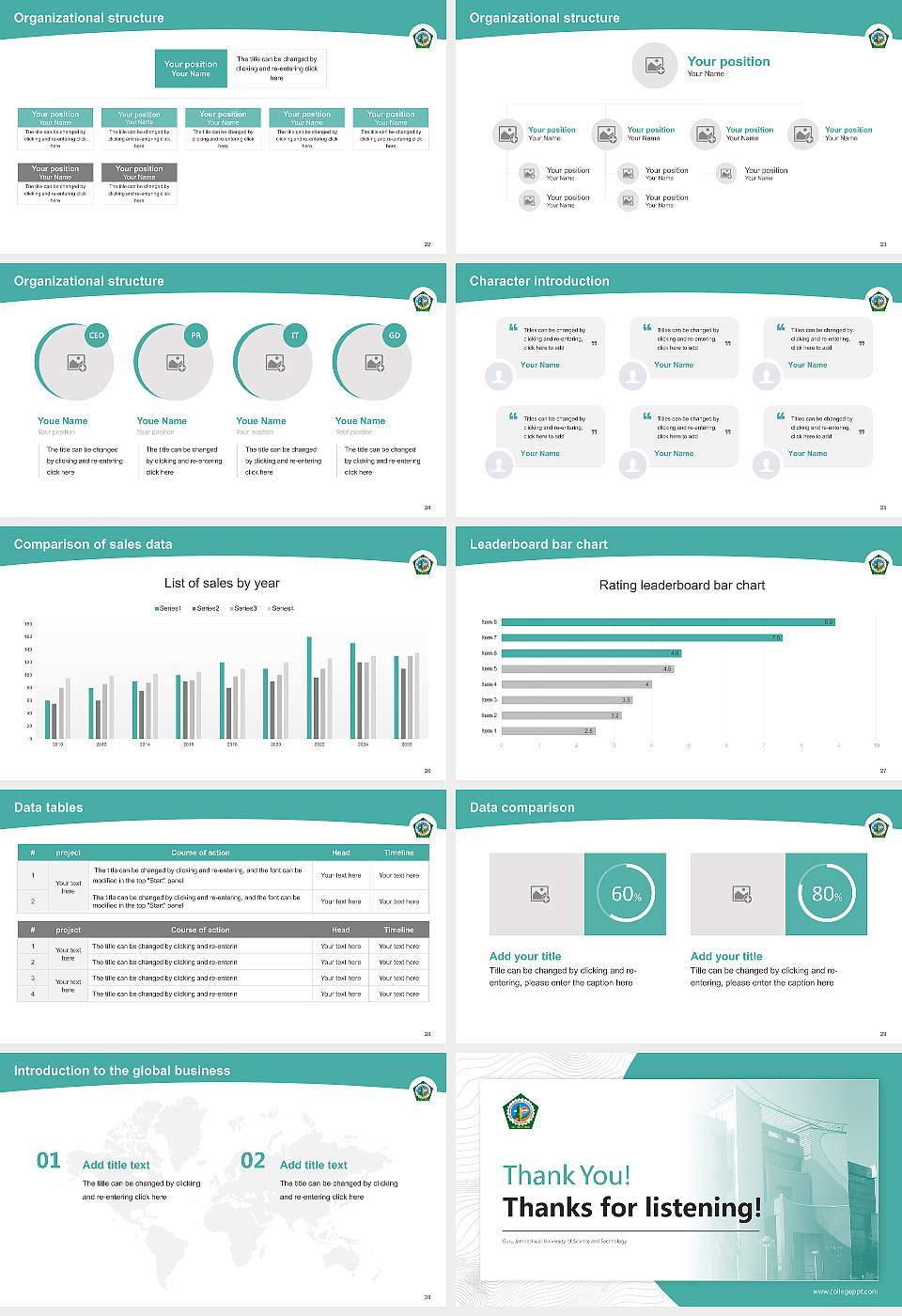 Guru Jambeshwar University of Science and Technology Academic Presentation/Research Findings Report PPT Template16:9 ratio PPT effect preview image4