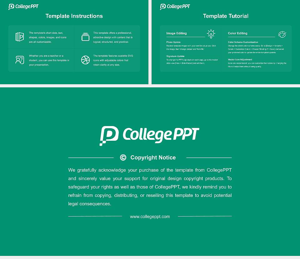 Indira Gandhi University Course/Courseware Creation PPT Template16:9 ratio PPT effect preview image5