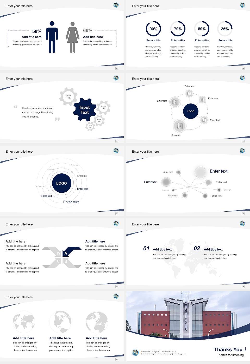 Indian Institute of Space Science and Technology Course/Courseware Creation PPT Template16:9 ratio PPT effect preview image4