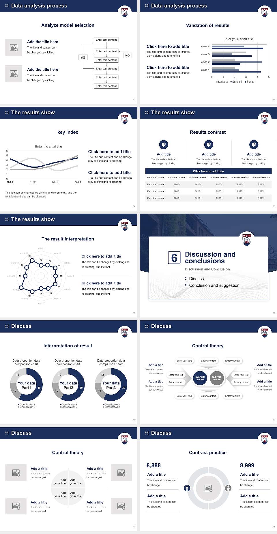 IILM University, Greater Noida Graduation Thesis Defense PPT Template4:3 ratio PPT effect preview image5