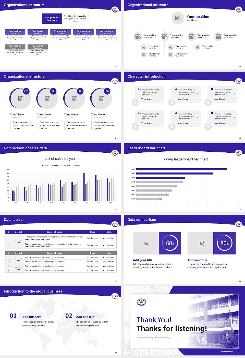 Guru Angad Dev Veterinary & Animal Sciences University Academic Presentation/Research Findings Report PPT Template16:9 ratio PPT effect preview image4