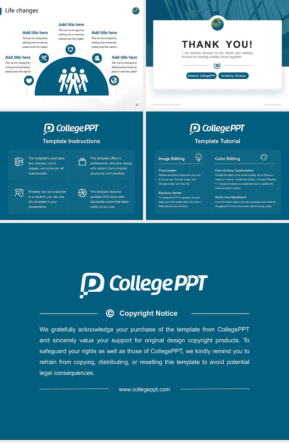 Indian Institute of Public Health National Scholarship Defense PPT Template4:3 ratio PPT effect preview image4