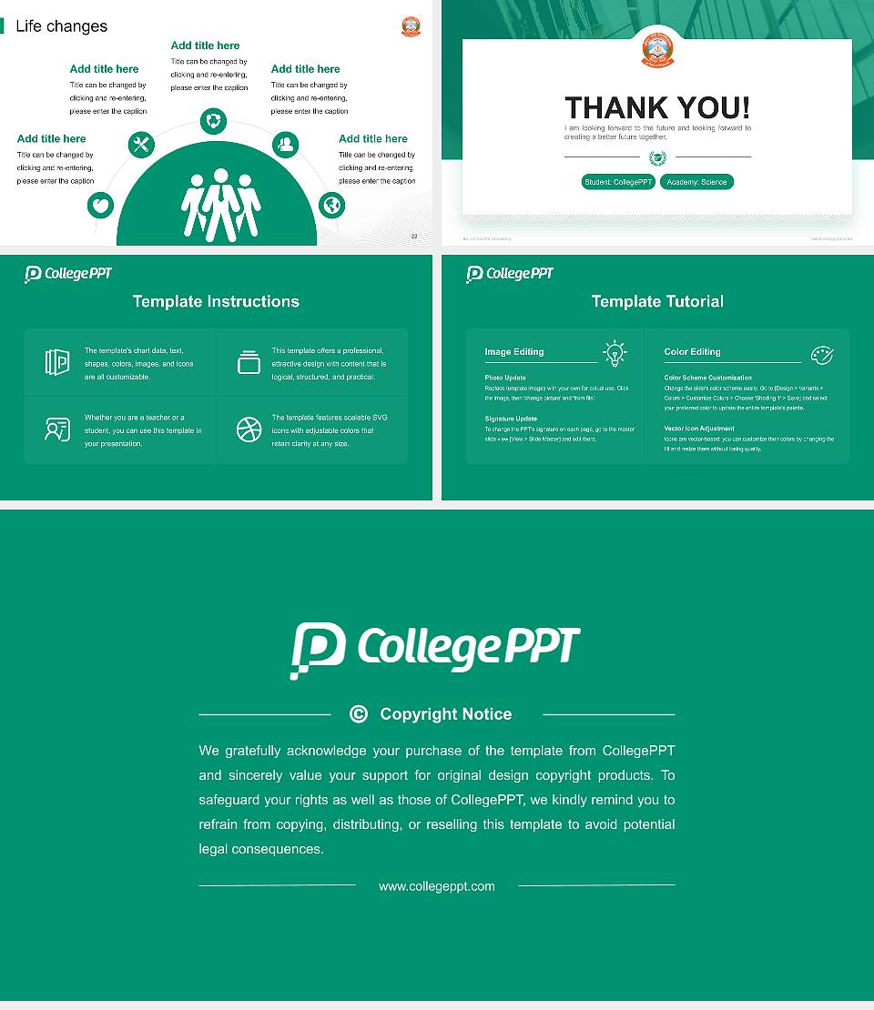 Indira Gandhi University National Scholarship Defense PPT Template16:9 ratio PPT effect preview image4