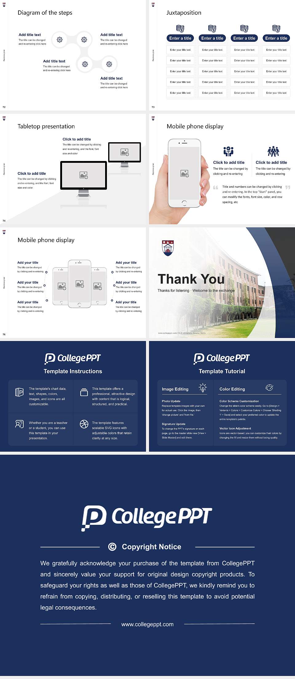 IILM University, Greater Noida Competition/Entrepreneurship Contest PPT Template4:3 ratio PPT effect preview image9