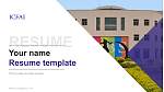 ICFAI Foundation for Higher Education Resume Templat PPT
