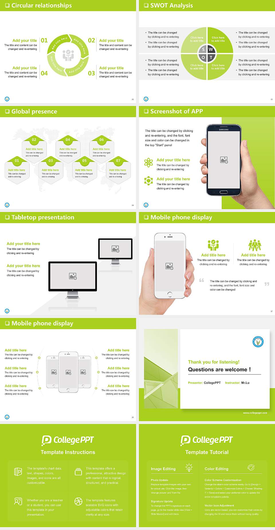 Indira Gandhi Krishi Vishwavidyalaya General Purpose PPT Template4:3 ratio PPT effect preview image5