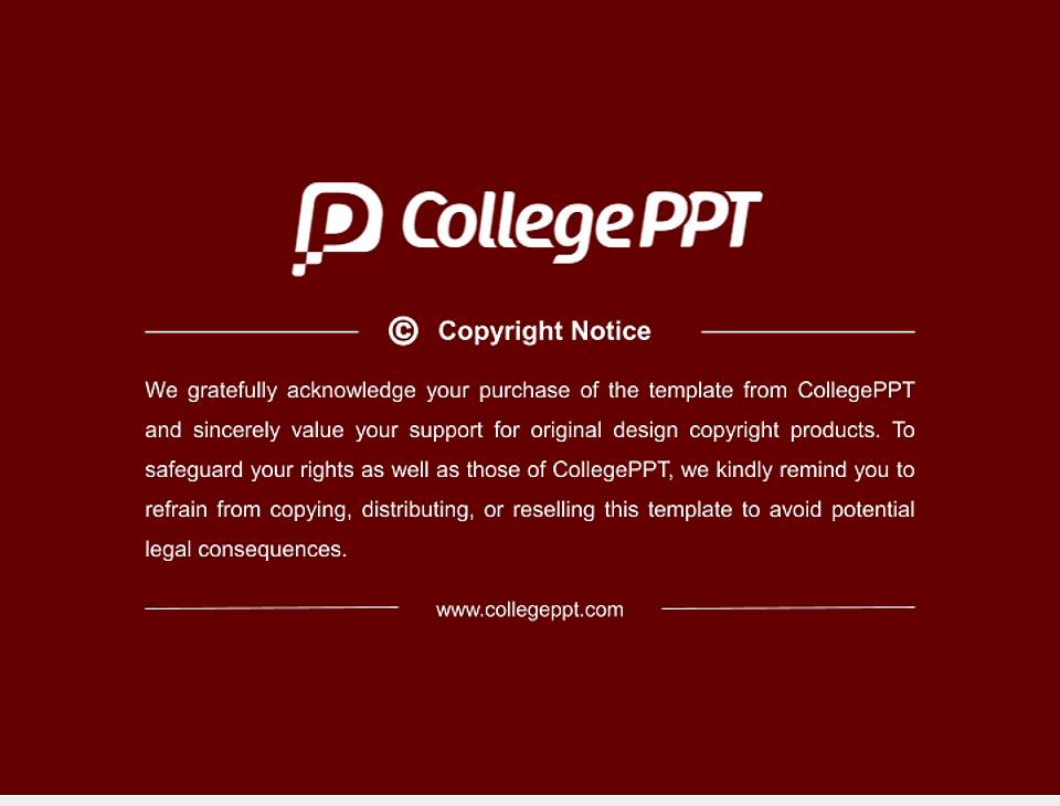 India International University of Legal Education and Research Resume PPT Template4:3 ratio PPT effect preview image5