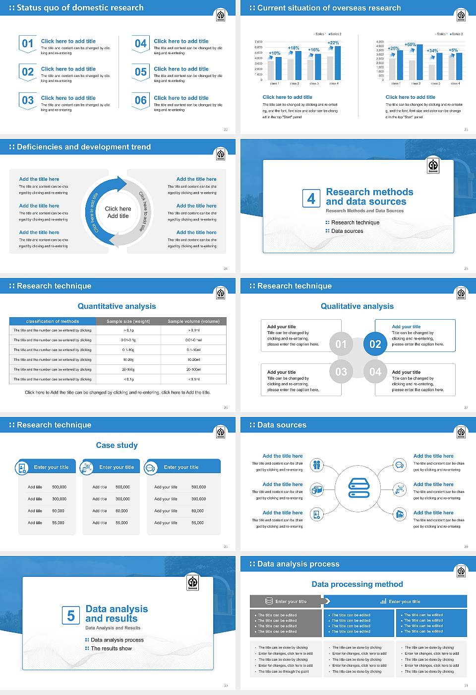 Indira Gandhi Institute of Development Research Graduation Thesis Defense PPT Template16:9 ratio PPT effect preview image4