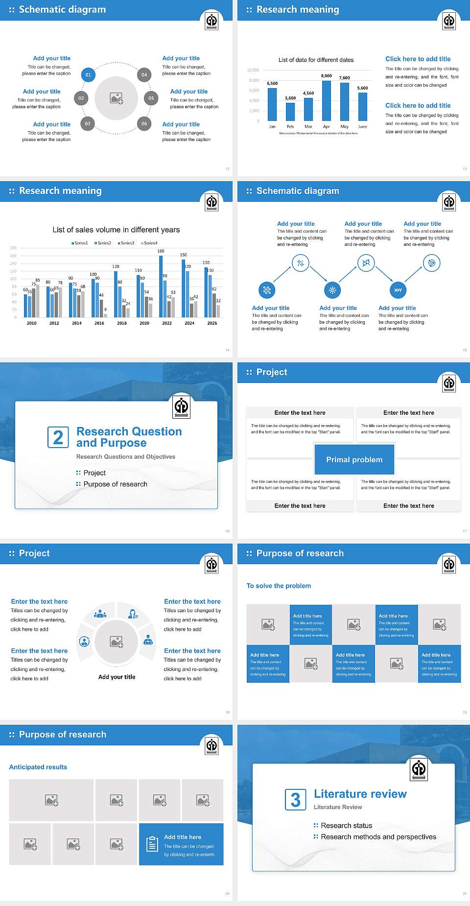 Indira Gandhi Institute of Development Research Graduation Thesis Defense PPT Template4:3 ratio PPT effect preview image3
