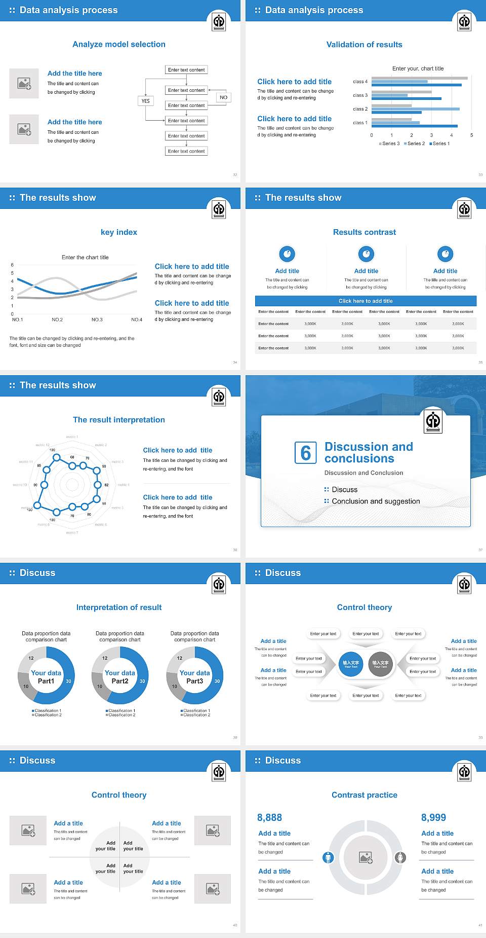 Indira Gandhi Institute of Development Research Graduation Thesis Defense PPT Template4:3 ratio PPT effect preview image5