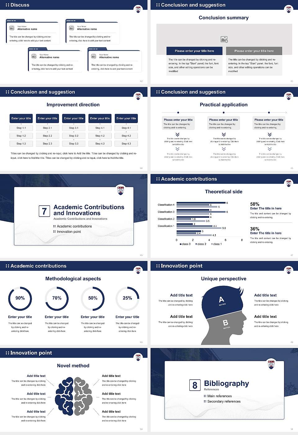 IILM University, Greater Noida Graduation Thesis Defense PPT Template16:9 ratio PPT effect preview image6