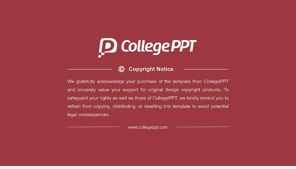 IIHMR University General Purpose PPT Template16:9 ratio PPT effect preview image6