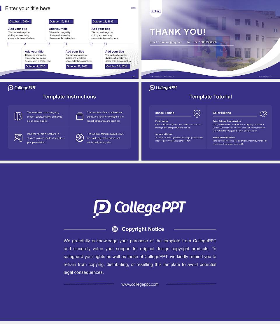 ICFAI Foundation for Higher Education Lecture Sharing and Networking Event PPT Template16:9 ratio PPT effect preview image4