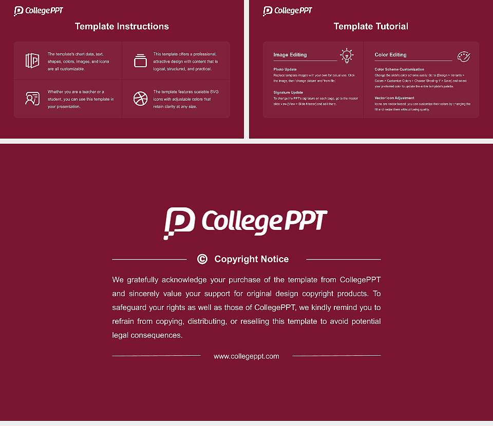 Hemchandracharya North Gujarat University Course/Courseware Creation PPT Template16:9 ratio PPT effect preview image5