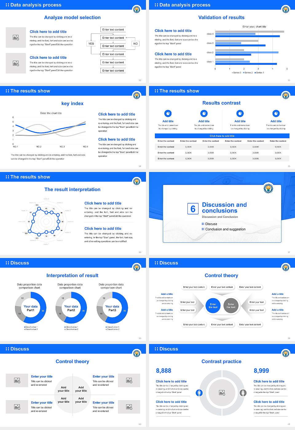 IFTM University Graduation Thesis Defense PPT Template16:9 ratio PPT effect preview image5