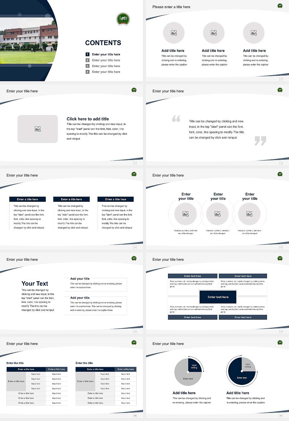Indira Gandhi Delhi Technical University for Women Course/Courseware Creation PPT Template16:9 ratio PPT effect preview image2
