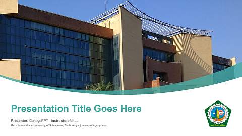 Guru Jambeshwar University of Science and Technology Course/Courseware Creation PPT Template